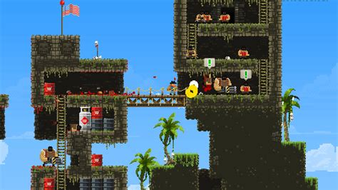 Broforce: Uma explosão de patriotismo pixelado e ação desenfreada!